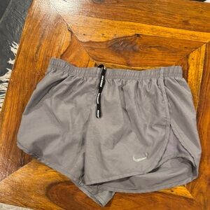 Nike Women's Gray Athletic Running Shorts